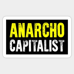 Anarcho Capitalist Sticker